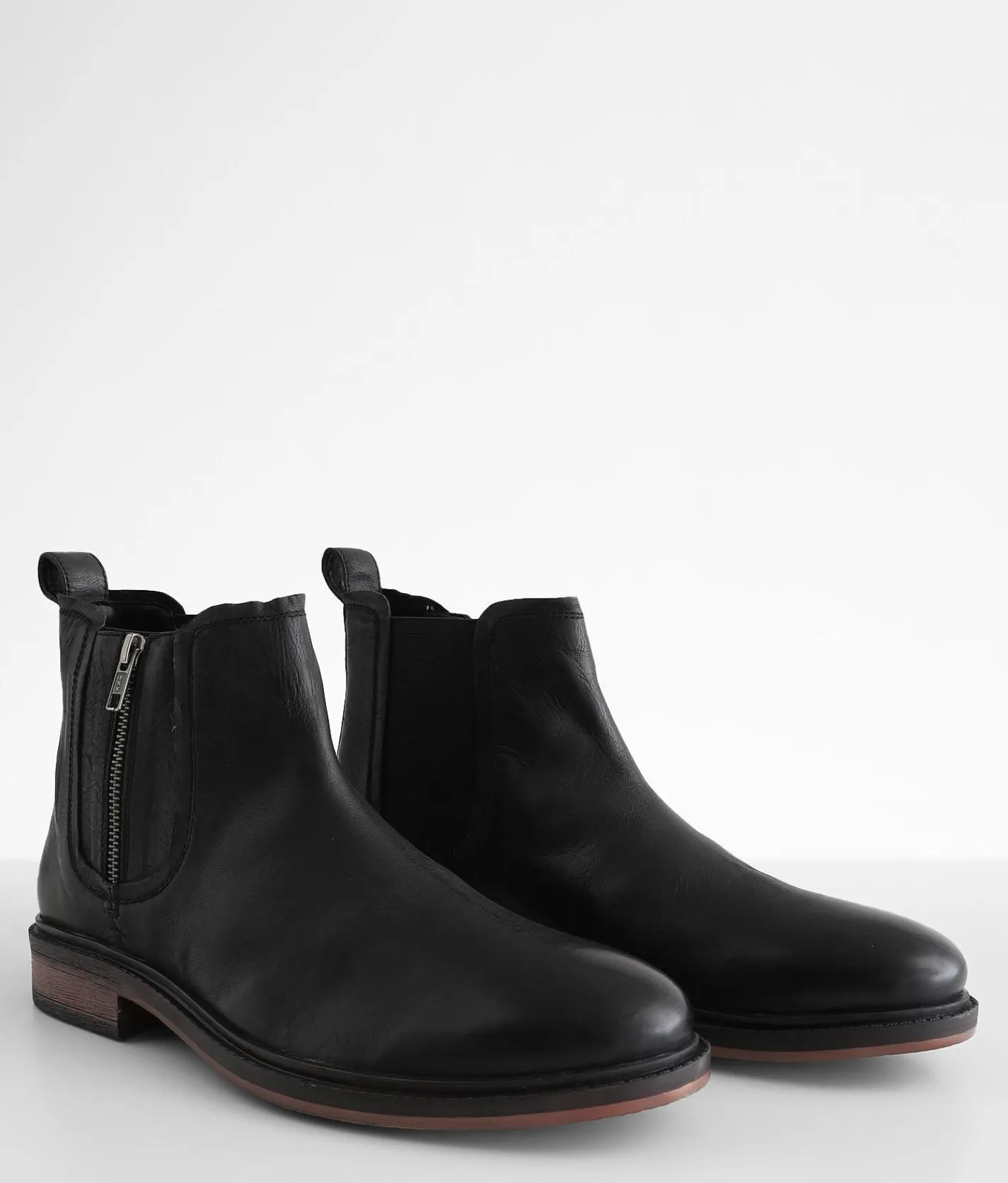 Shoes | Steve Madden Vise Leather Boot Black