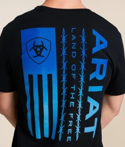 Tops|Graphic T-Shirts | Ariat Visible Valley T-Shirt Black