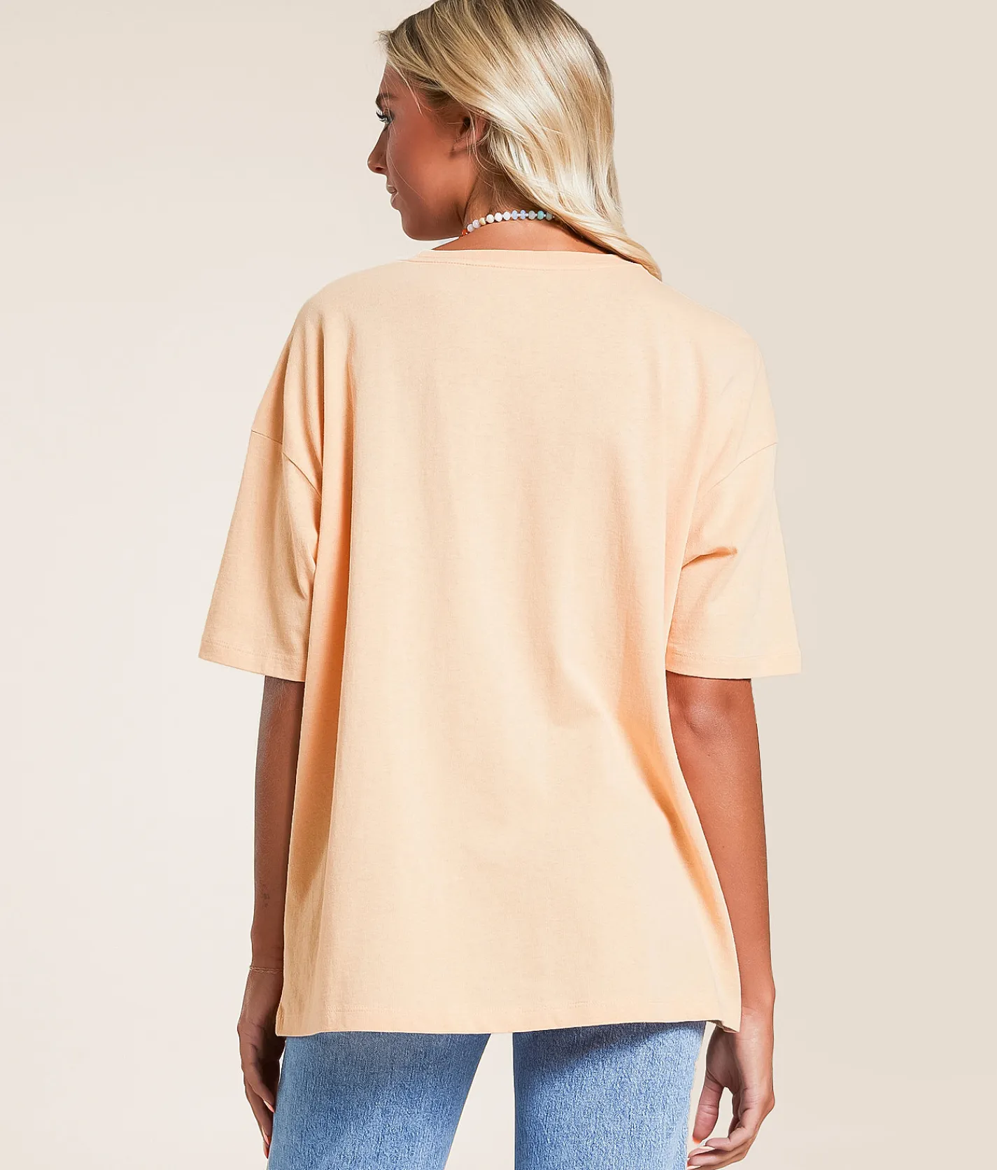 Tops | Billabong Vision Of Paradise Oversized T-Shirt Sunstone 2