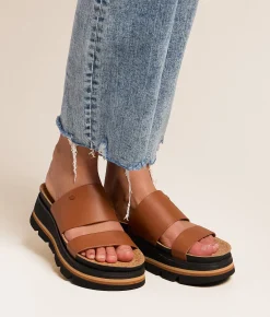 Reef Vista Luxe Leather Sandal Cocoa Black Clearance