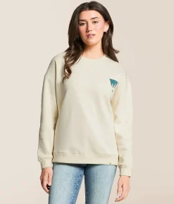 Tops | LIV Outdoor Vista Slopes Oversized Pullover Birch