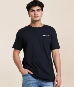 Ariat Viva Eagle Seal T-Shirt Black Clearance