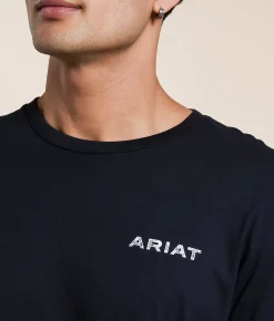 Ariat Viva Eagle Seal T-Shirt Black Clearance