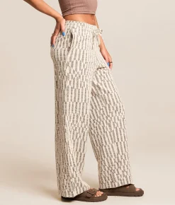 Billabong Vivid Wave Wide Leg Pant Teak Online