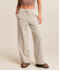 Billabong Vivid Wave Wide Leg Pant Teak Online