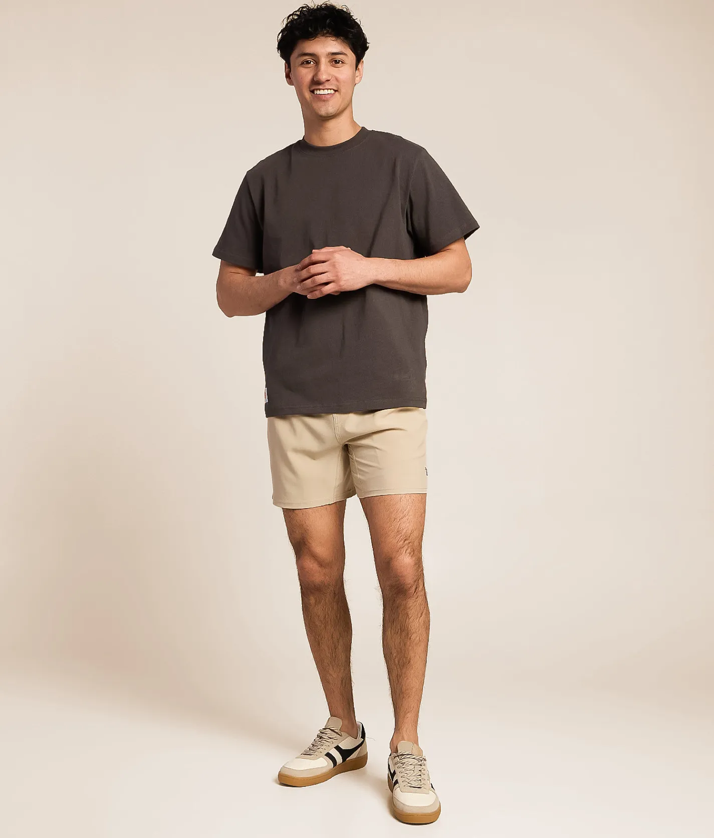 Bottoms|Shorts | Local Boy Outfitters Volley Stretch Short Khaki