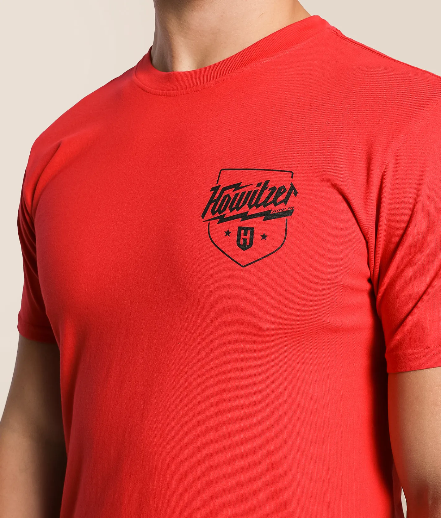 Howitzer Voltage T-Shirt Equestrian Red Crystal Wa Hot