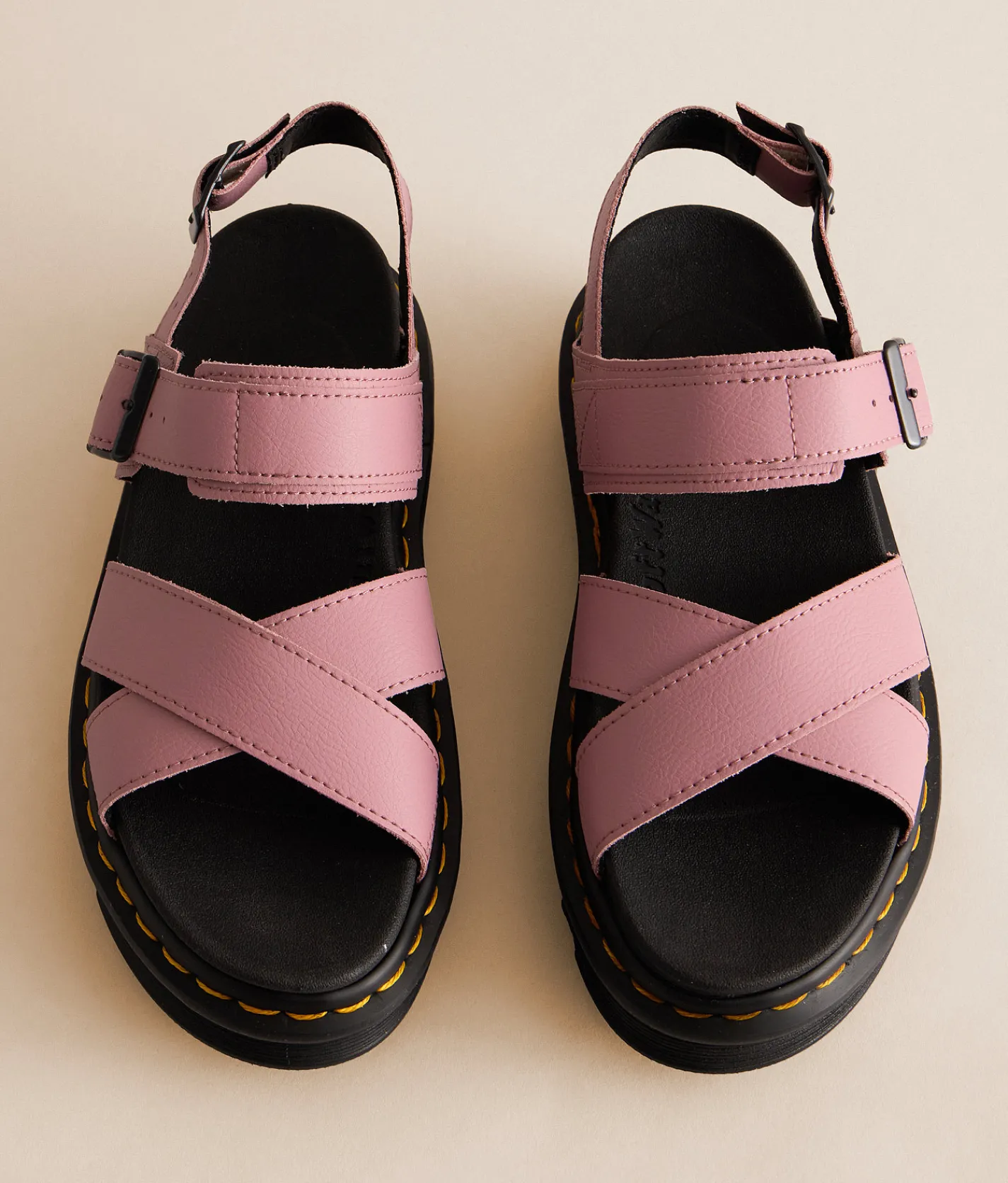Dr. Martens Voss II Athena Leather Sandal Dusty Rose Online