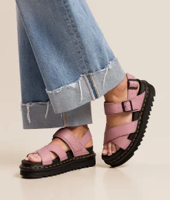 Dr. Martens Voss II Athena Leather Sandal Dusty Rose Online