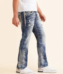 Rock Revival Waden Straight Stretch Jean Waden J200 Hot