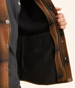 Dakota Grizzly Wade Plaid Shacket Tinder