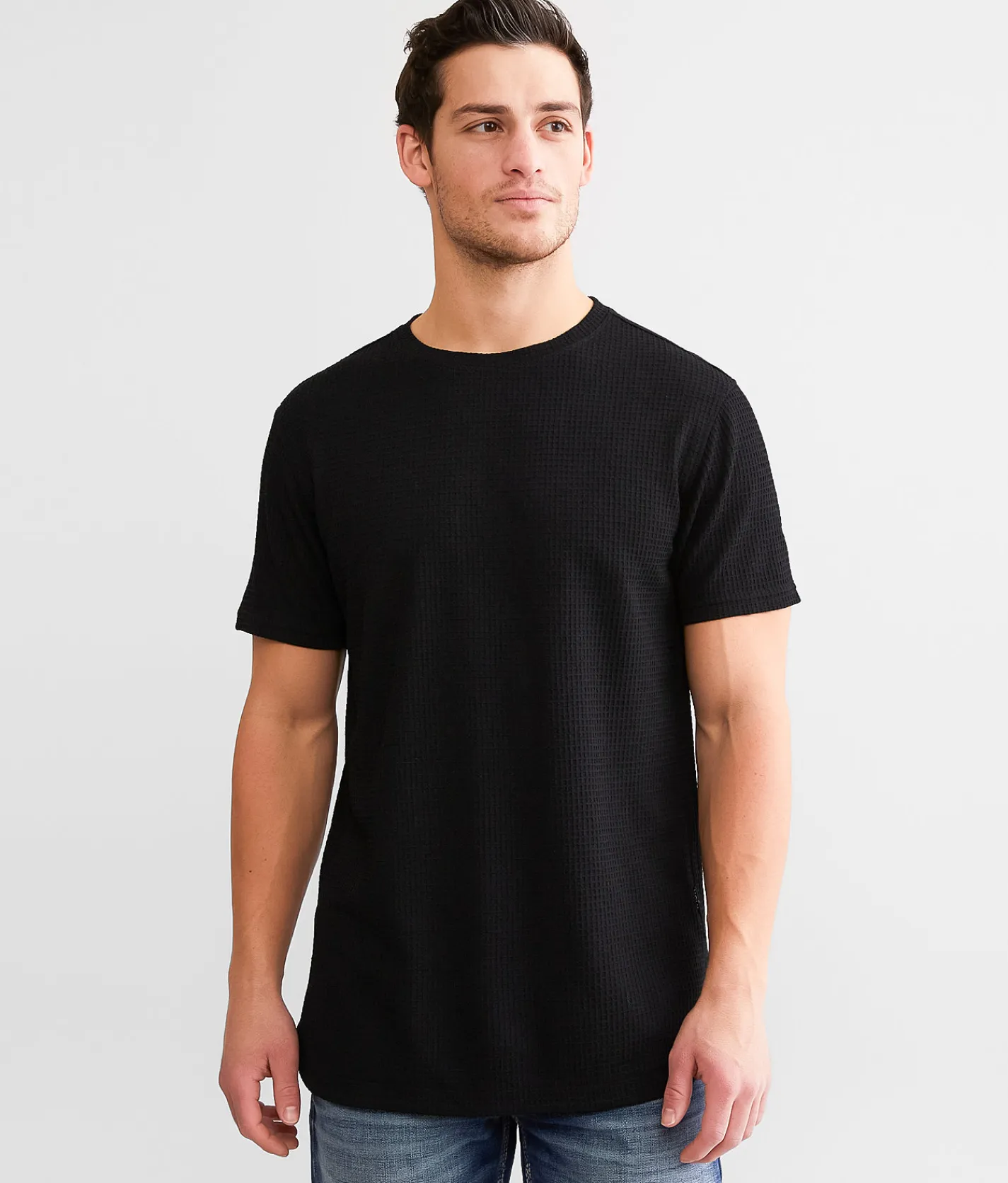Tops | Nova Industries Waffle Knit T-Shirt Abyss