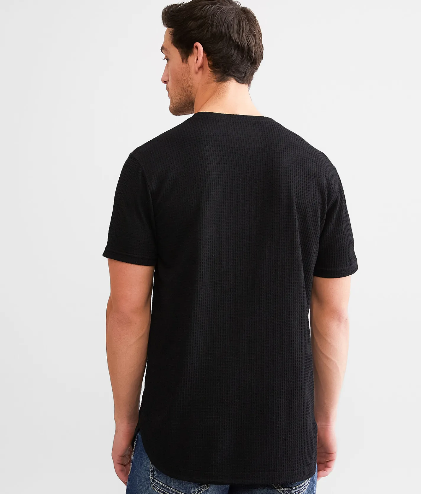 Tops | Nova Industries Waffle Knit T-Shirt Abyss