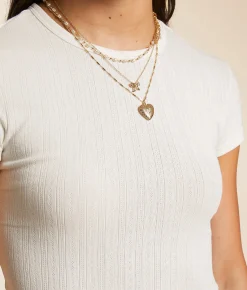 Free People Wait A Minute Cropped Baby T-Shirt Anthracite Hot