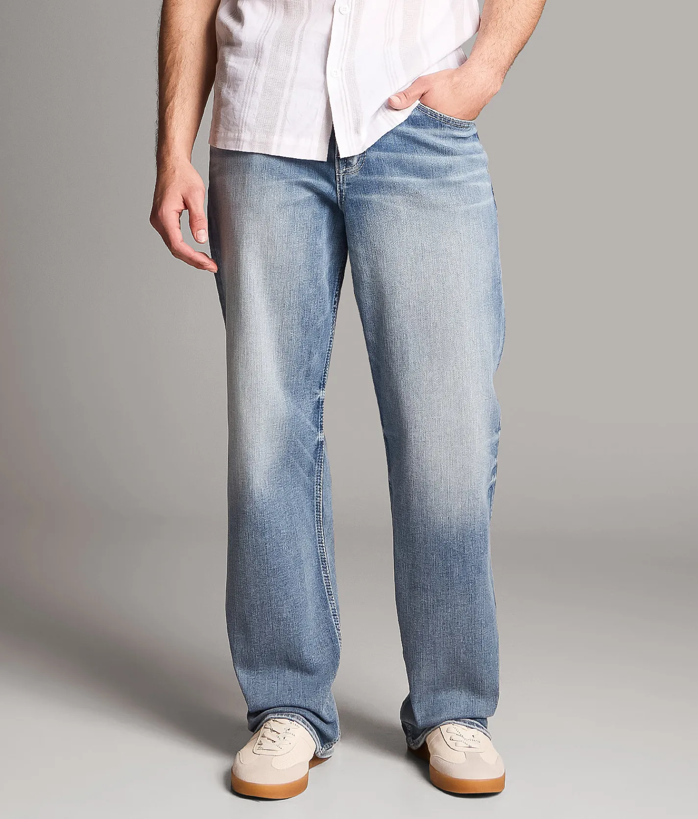 Bottoms|Bke Jeans | BKE Walker Baggy Stretch Jean Jameson 2