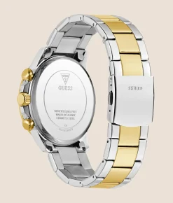 Guess Walker Watch Silver Gold Outlet