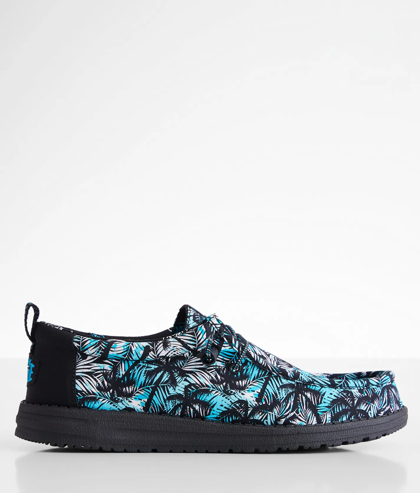 Shoes | HEYDUDE™ Wally Blue Palms Shoe Blue Multi