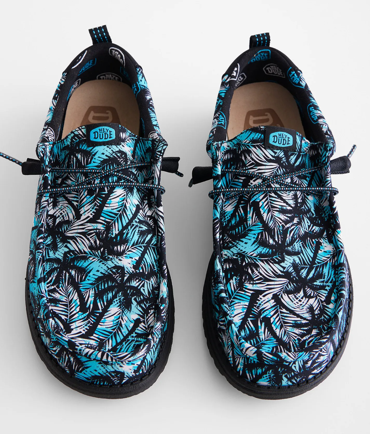 Shoes | HEYDUDE™ Wally Blue Palms Shoe Blue Multi