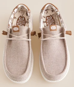 Shoes | HEYDUDE™ Wally Break Forest Shoe Brown Multi
