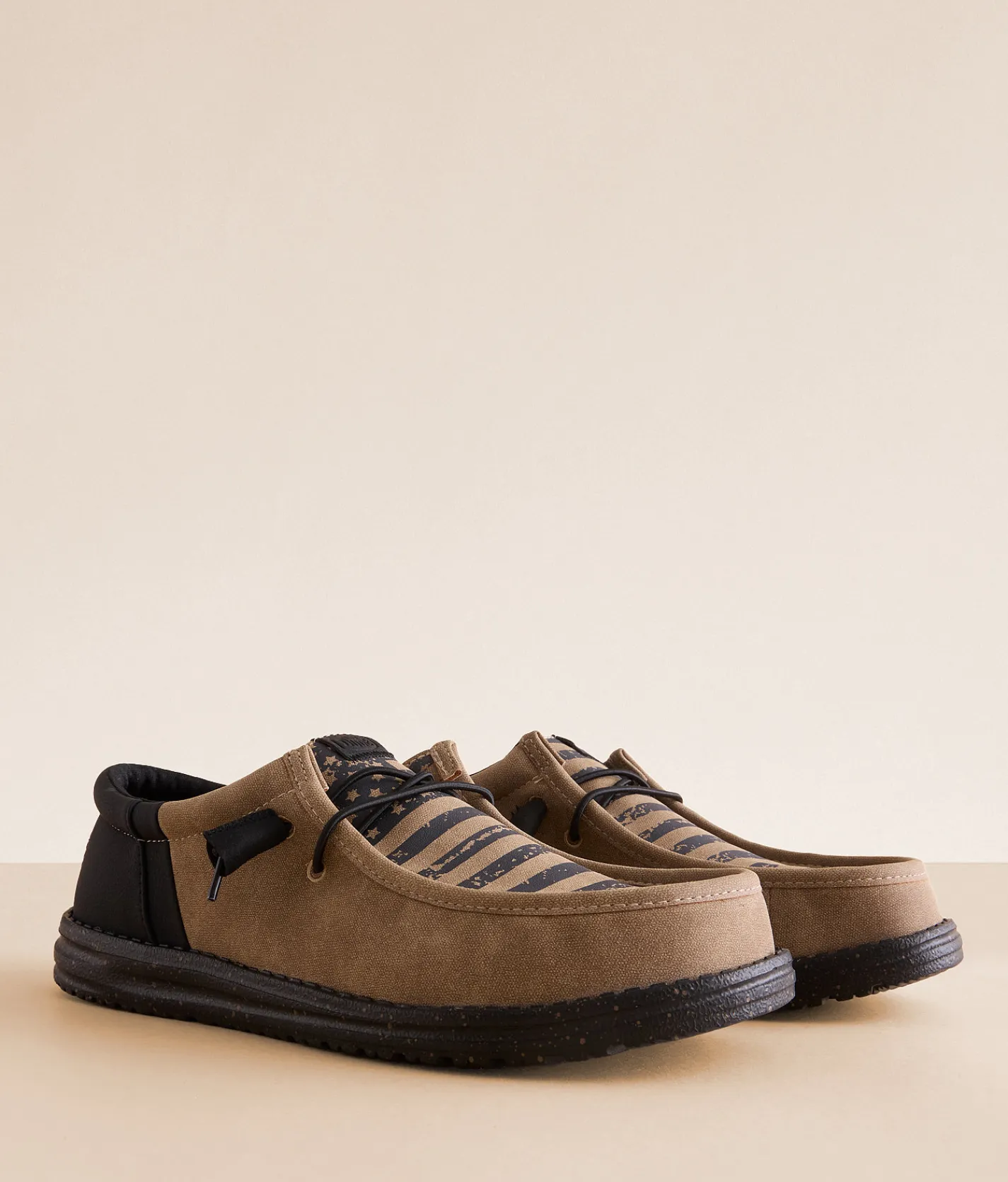 Shoes | HEYDUDE™ Wally Break Funk Valor Shoe Brown Black