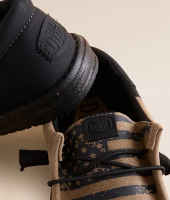 Shoes | HEYDUDE™ Wally Break Funk Valor Shoe Brown Black
