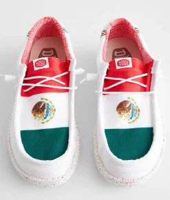Shoes | HEYDUDE™ Wally Break Mexico Flag Shoe Multi