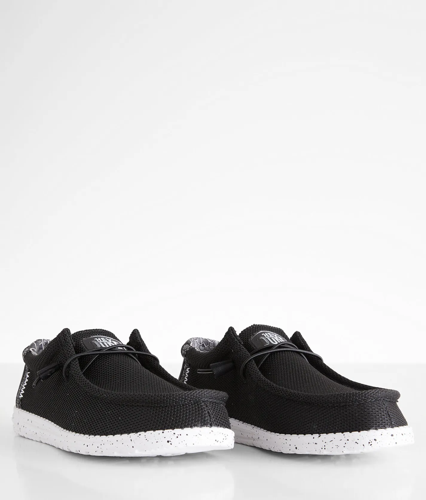 HEYDUDE™ Wally Break Panther Stretch Shoe Black Discount