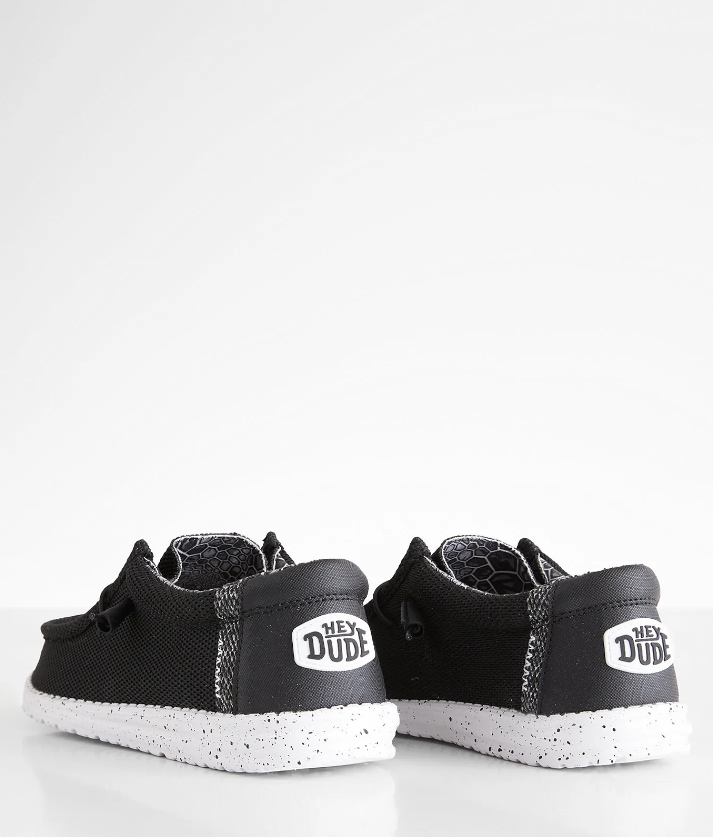 HEYDUDE™ Wally Break Panther Stretch Shoe Black Discount