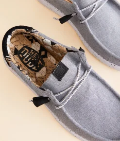 HEYDUDE™ Wally Break Tasmanian Shoe Navy Multi Clearance