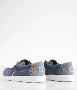 HEYDUDE™ Wally Coastline Shoe Navy Hot
