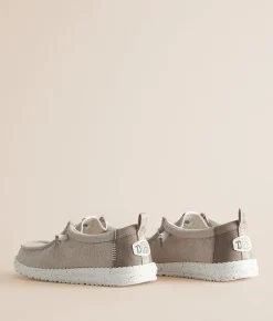 Shoes | HEYDUDE™ Wally Craft Steel Shoe Grey