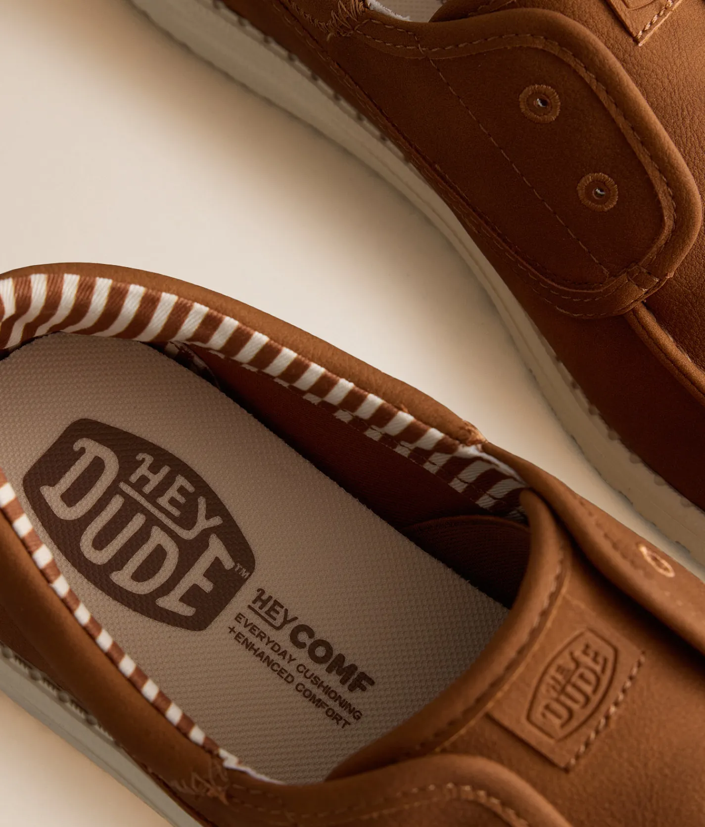 HEYDUDE™ Wally Cru Classic Shoe Argan Oil Egret New