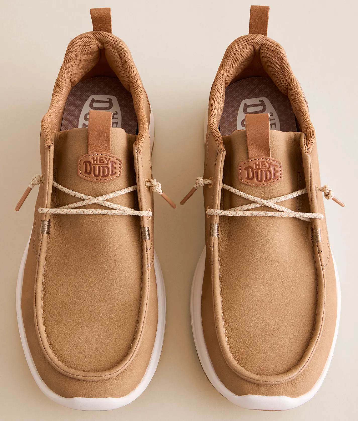 Shoes | HEYDUDE™ Wally Drift Classic Shoe Sepia Tint White