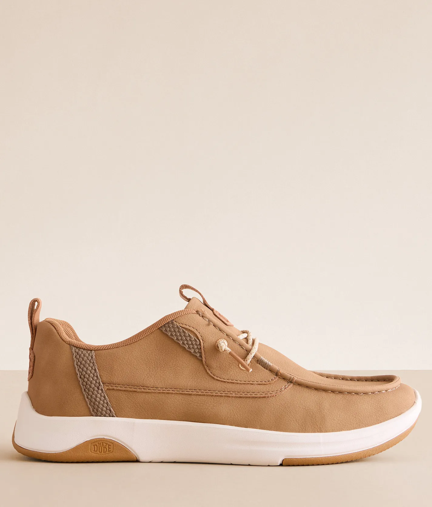 Shoes | HEYDUDE™ Wally Drift Classic Shoe Sepia Tint White