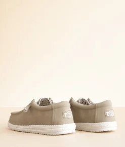 Shoes | HEYDUDE™ Wally Embossed Flag Shoe Tan