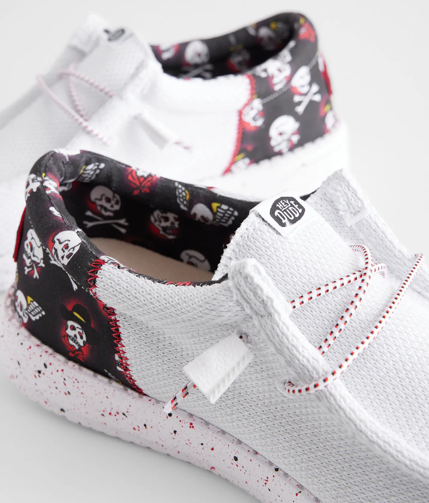 HEYDUDE™ Wally Funk Bones Shoe Grey Multi Clearance