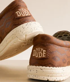 HEYDUDE™ Wally Funk Bonnie Woody Shoe Brown
