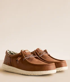 HEYDUDE™ Wally Funk Bonnie Woody Shoe Brown