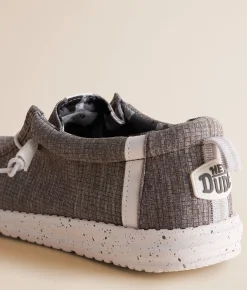 Shoes | HEYDUDE™ Wally Funk Break Geo Shoe Dark Grey