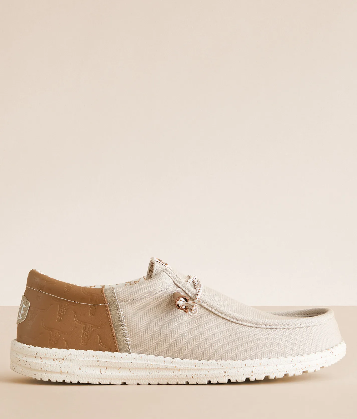 HEYDUDE™ Wally Funk Break Oklahoma Leather Shoe Tan Discount