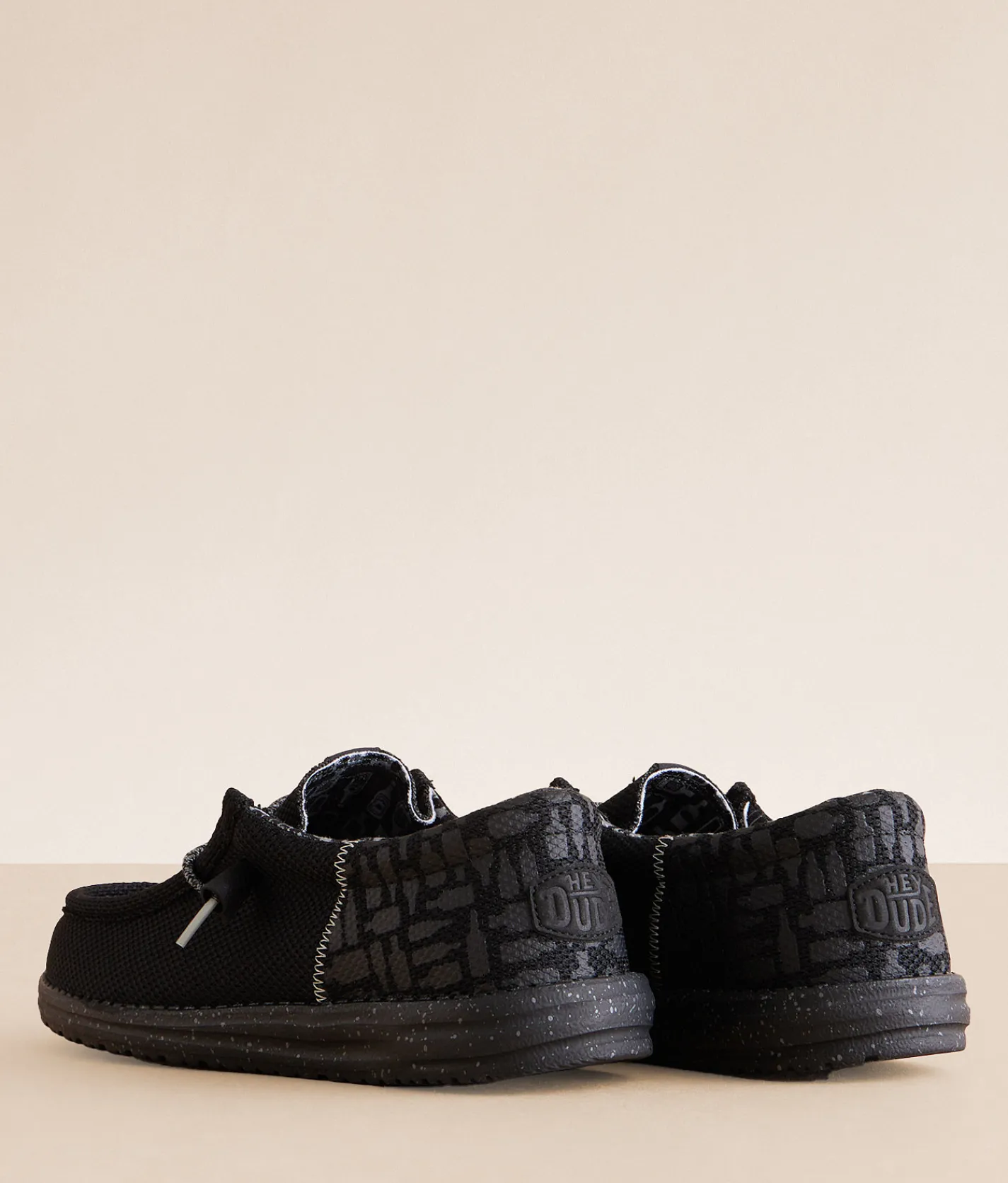 HEYDUDE™ Wally Funk Brew Shoe Grey Black Hot