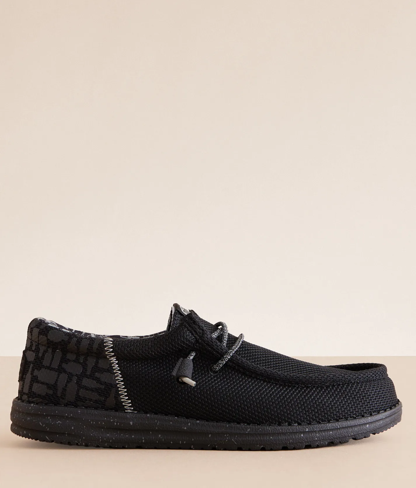 HEYDUDE™ Wally Funk Brew Shoe Grey Black Hot