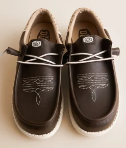 Shoes | HEYDUDE™ Wally Funk Cowboy Shoe Brown