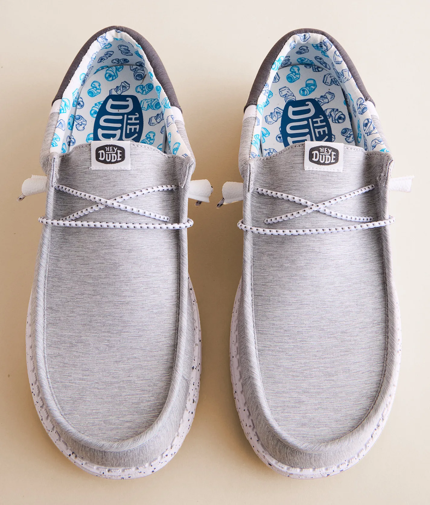 Shoes | HEYDUDE™ Wally Funk Crushed Can Shoe Light Grey