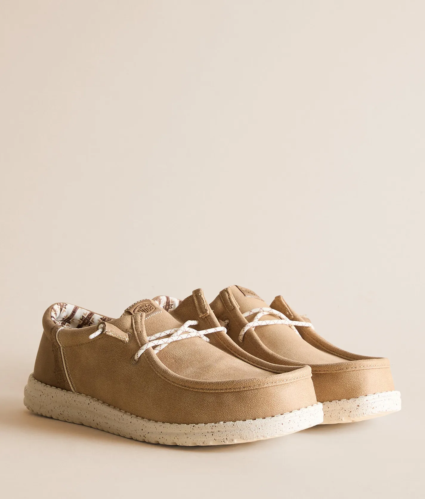HEYDUDE™ Wally Funk Honor Geo Shoe Light Brown