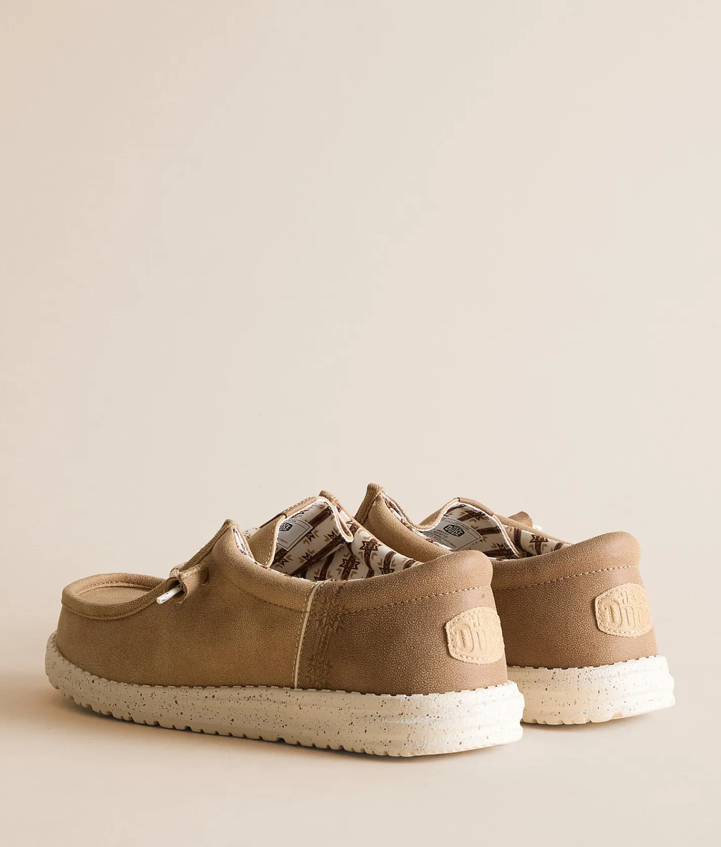 HEYDUDE™ Wally Funk Honor Geo Shoe Light Brown