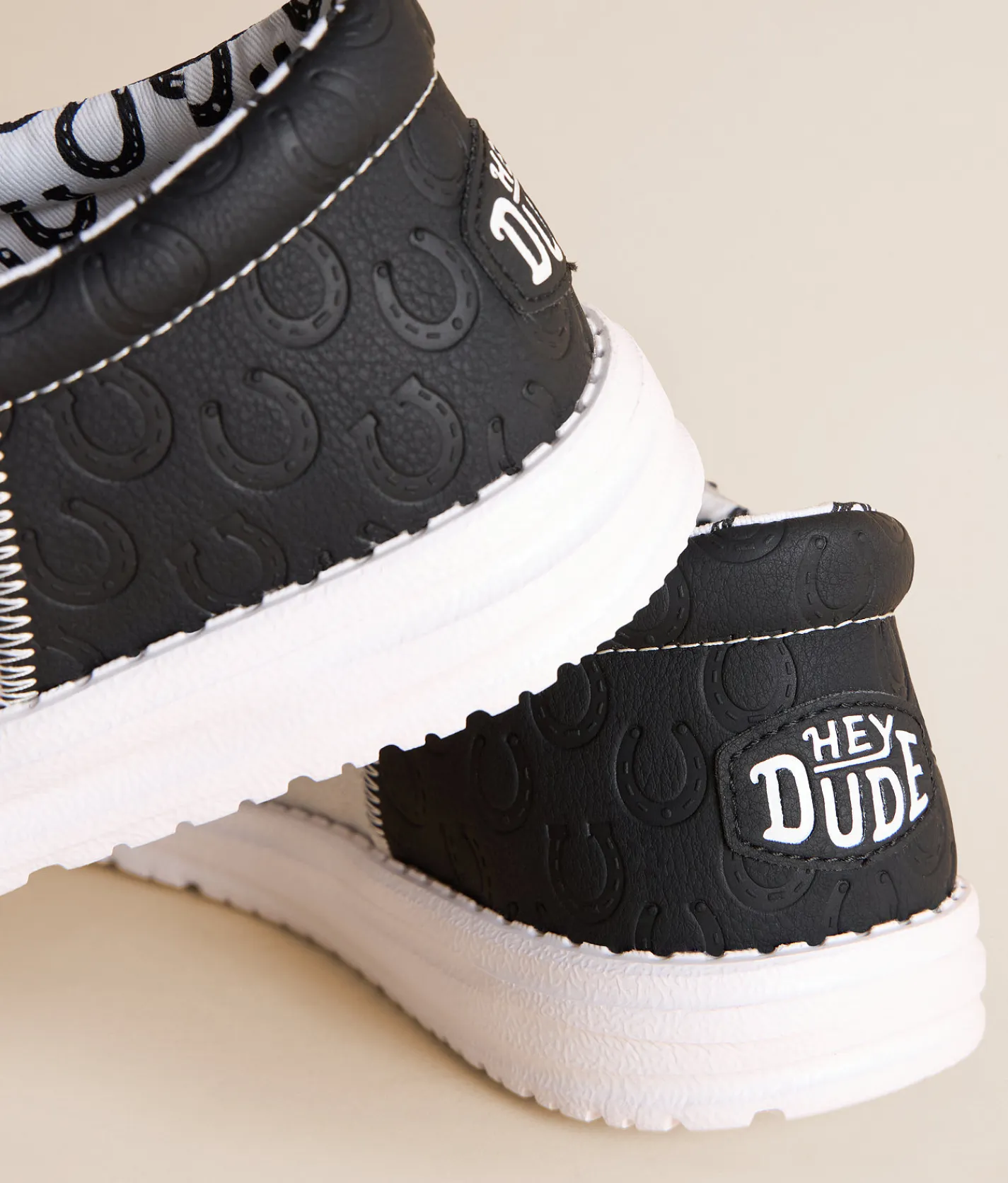Shoes | HEYDUDE™ Wally Funk Horseshoe Shoe Grey Black