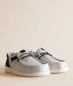 Shoes | HEYDUDE™ Wally Funk Horseshoe Shoe Grey Black
