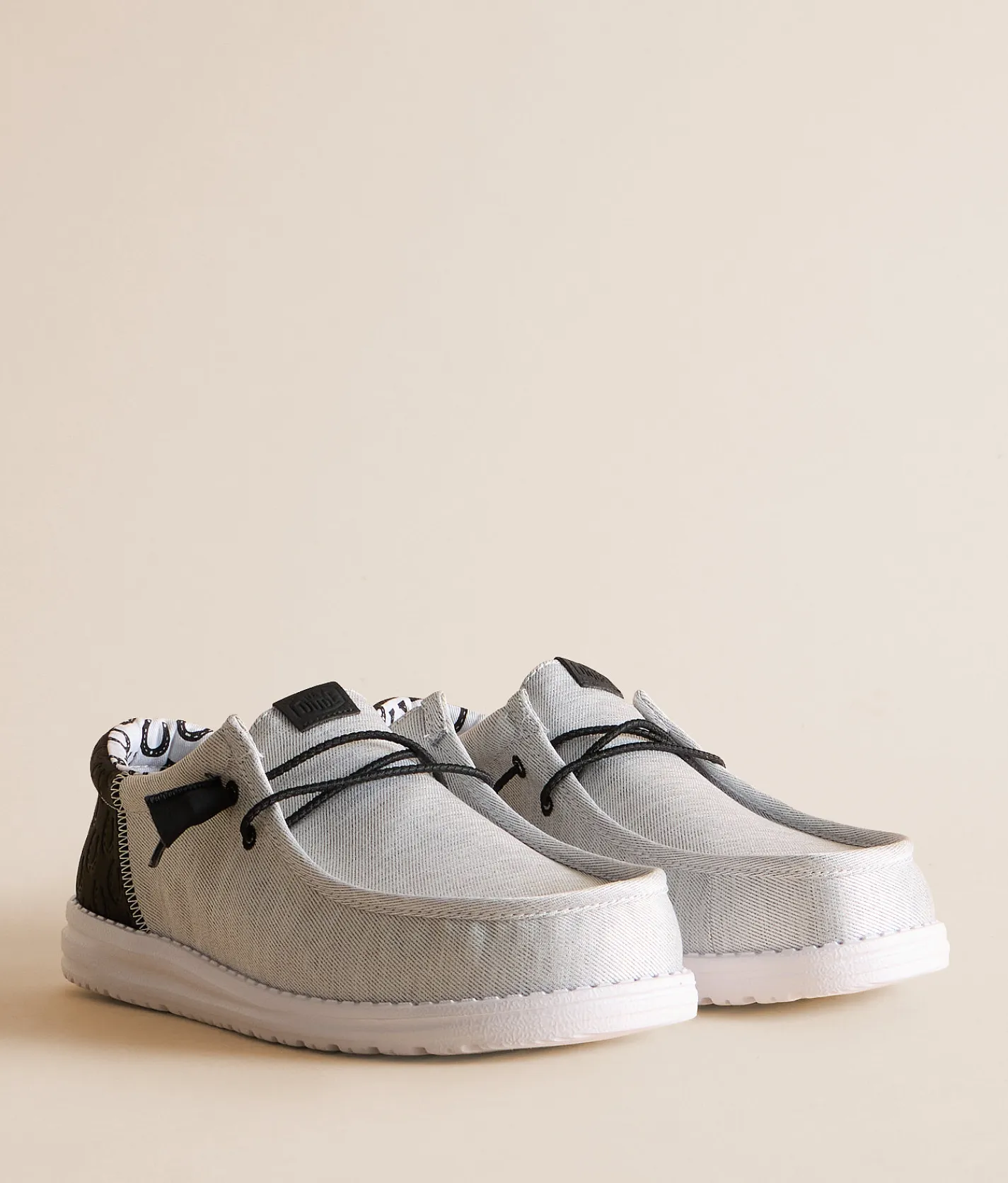 Shoes | HEYDUDE™ Wally Funk Horseshoe Shoe Grey Black