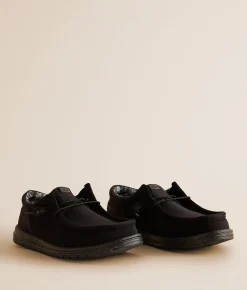 HEYDUDE™ Wally Funk Ink Shoe Black Black New